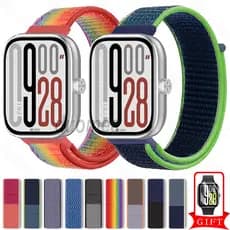 Acessórios De Pulseira De Nylon Para Redmi Watch 6 5 4 / Xiaomi Smart Band 10 9 8 7 Pro