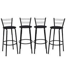 Cadeiras Para Bancada Alta Americano Bistrô Bar 4u Exclusiva