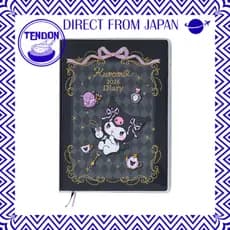 【DIRETO DO JAPÃO】Sanrio B6 Diário (formato bloco) 2026 Kuromi Papel início em outubro Agenda Planejador Diário Agenda