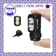 WUBEN E7 1800 lumens lanterna de bolso recarregável com ímã - lanterna EDC de LED recarregável Tipo-C, 6 modos de ultra