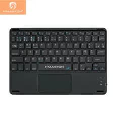 Teclado UltraFino Bluetooth Portátil Para Tablet Celular com TouchPad H'maston JP105