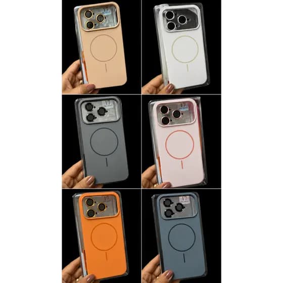 CAPA PARA IPHONE 17 PRO MAX COM PELICULA DE CAMERA MAGSAFE ULTRAPROTEÇÃO