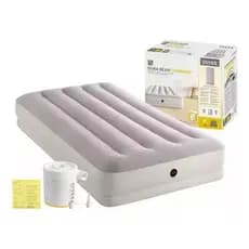 Colchão Inflável INTEX Solteiro Prestige com Bomba de Inflar USB #64177