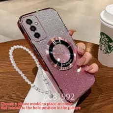 Capa Ultrafina Para Samsung M14 M31 M33 M34 M23 M53 M54 Transparente Espessante Banhada De Silicone À Prova De Choque CC