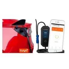 Carregador Portátil Carro Elétrico 32a 7kw Aplicativo Wifi