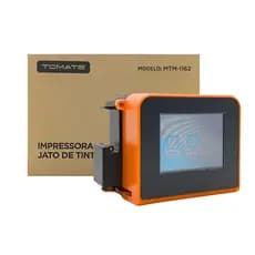 Impressora Datadora Inkjet Portatil Cartucho Nf E Garantia Impressao Em Garrafas Vidros Plasticos Aluminio Ferro Papel