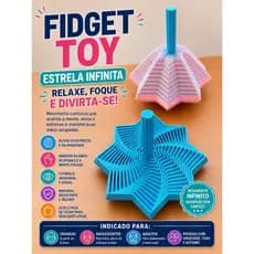 🧠 Fidget Toy Brinquedo Sensorial 3D – Relaxamento, Diversão e Foco