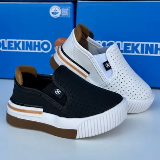 Tênis Bebê Molekinho Infantil Menino Calce Fácil Ultra Conforto Original