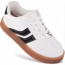 Tênis Vizzano 1444.100 Feminino Branco Moda Urbana Leve Macio e Confortável original Tendência Fashion