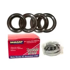 caixa de direção titan150 / fan125 / bros125 150 160 / XRE300 / NX400 / tornado250 original hamp + cordão chaveiro