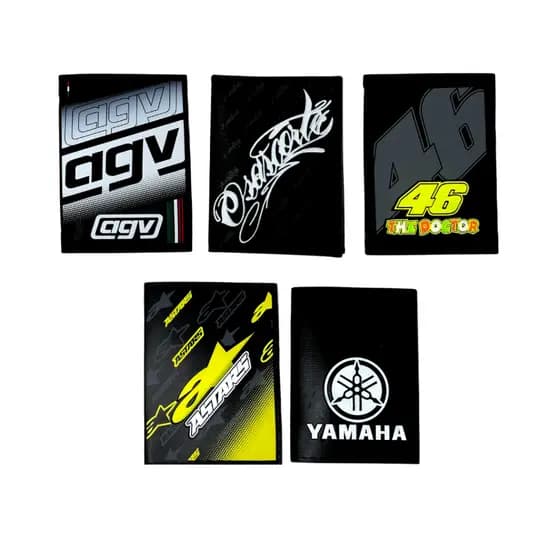 Kit de carteira modelos variados 20unid p/ revenda