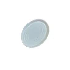 Descanso Oval  Branco em Cerâmica - Para Descansar o Talher