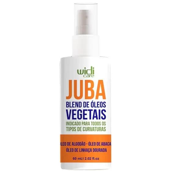 Juba Blend De Óleos Vegetais Indicado Para Todos Os Tipos De Curvaturas 60ml - Widi Care