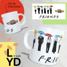 Caneca Personalizada Série Friends Porcelana Caneca Café Xícara Personalizada Presente Caneca Séries