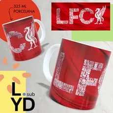 Caneca Personalizada Liverpool Caneca Time Futebol Coloque Seu Nome Porcelana Xícara Personalizada