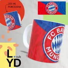 Caneca Personalizada Bayern de Munique Futebol Xícara Personalizada Caneca Café Caneca Time Futebol