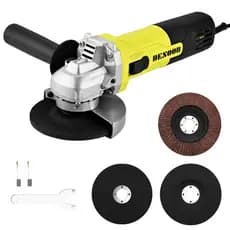 Esmerilhadeira Angular Profissional 1100W Motor de Cobre 115mm 4.1/2 Cortador Lixadeira Eletrica Kit Completo Desoon