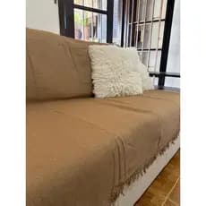 Manta Para Sofa 4,00x1,80 Decorativa Protetora Super Grande 100%Algodão Luxuosa Promoção