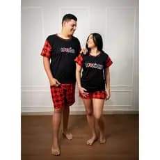 Pijama casal HK, estampa mozinho mozao