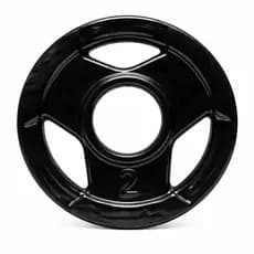 ANILHA 2KG SPORT EMBORRACHADA PARA MUSCULAÇÃO FITNESS ACADEMIA TREINO FUNCIONAL CROSSFIT RESISTENTE GYM PRO