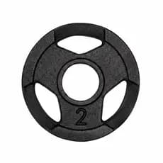 ANILHA 2KG SPORT PARA MUSCULAÇÃO FITNESS ACADEMIA TREINO FUNCIONAL CROSSFIT RESISTENTE PROFISSIONAL GYM PRO