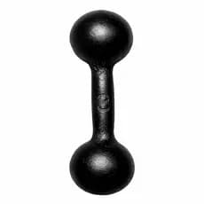 HALTER PESO 3KG BOLA MUSCULAÇÃO ACADEMIA FITNESS CROSSFIT TREINO FUNCIONAL RESISTENTE PROFISSIONAL GYM PRO