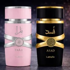 Kit Asad Yara Tradicional Perfumes Árabes Originais Masculino e Feminino Longa Duração