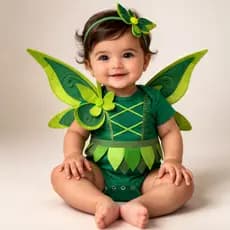 Body Bebe Sininho Fada Menina Infantil Bebe Fantasia Temático Mesversário