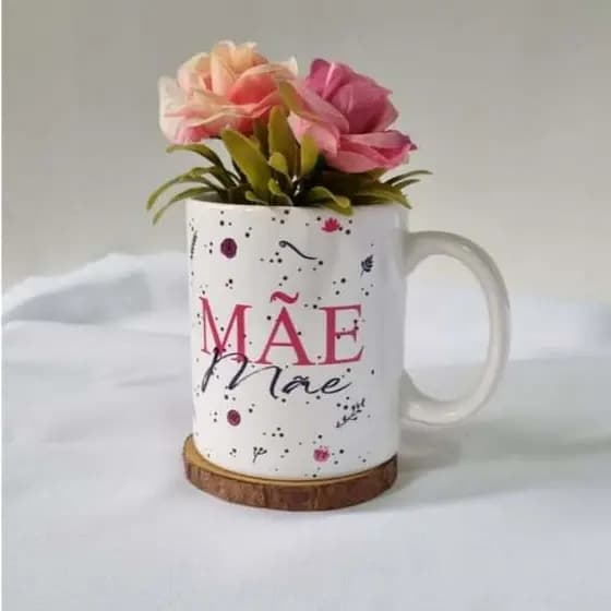 Caneca presente para dia das mães Xícara Xícaras Caneca Personalizada Caneca Presente Criativo