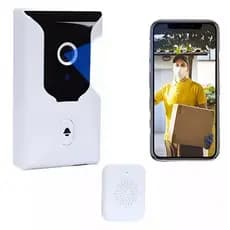 Campainha Vídeo Porteiro Inteligente sem Fio Altomex X18 Câmera 1080p WiFi