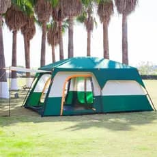 Tenda De Abrigo Solar À Prova D'água Portátil Extra Grande Adequada Para 10 A 12 Pessoas