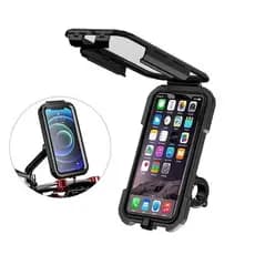 Suporte Para Celular À Prova D'água Guiador De  Motocicleta--todos os celulares