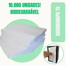 Guardanapo TV com 10.000 Unidades | Papel Branco para Lanchonete, Bar e Restaurante