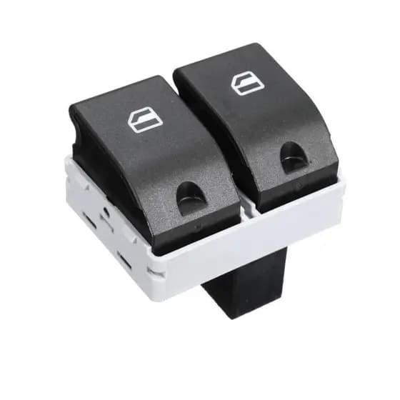 Botão Interruptor Vidro Elétrico Duplo 2 Estágios Compatível VW Fox Gol G4 G5 Direito