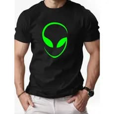 Camiseta Masculina Algodão Premium Estampa ET