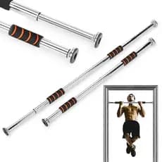 Barra Exercícios Porta Regulavel Até 100cm Crossfit Calistenia Fitness Musculação