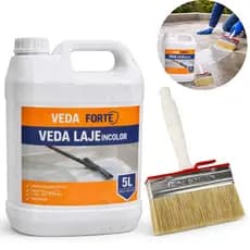 Veda Laje Impermeabilizante  5L Incolor + Brinde Brocha