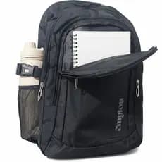 Mochila Preta Impermeável Reforçada Universitária Casual