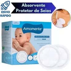 Absorvente Para Seios Amamente Semina 12 Unidades