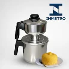 Cuscuzeira Tradicional a Vapor – 1 Concha, Cuscuz no Ponto!