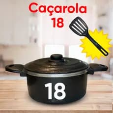 Caçarola Panela Alumínio Polido Craquelado Nº 18
