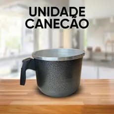 Panela Canecão Leiteira Fervedor Craqueado Craquelado Retrô Vintage com Tampa 12/14/16