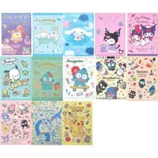 Direto Do Japãosanrio , Pastas De Arquivo De Plástico De Anime Japonês A5 Paper 2 Papelaria De Armazenamento (Little Twin Stars , Cinnamoroll , Kuromi , Pochacco , Hangyodon , Hapidanbui , Personagens Sanrio (Mistura) , Doraemon , Monstros De Bolso)
