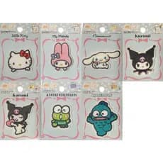 Sanrio Direto Do Japãosanrio Permite Que Você Esconde Seu Nome Patches Bordados Ferro Em Remendo Camisa Chapéu Jeans Apliques Roupas (Hello Kitty , My Melody , Cinnamoroll , Kuromi , KerokeroKeroppi , Hangyodon)
