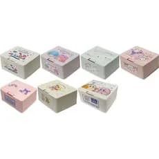 Sanrio , Japão Anime One push Touch Tipo Aberto Tampa Acessório Caixa De Cosméticos (Hello Kitty , Pequenas Estrelas Gêmeas , Cinna
