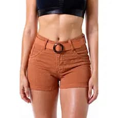 Short Curto Feminino Com LYCRA