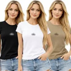 Blusa Feminina Dryfit Em Microfibra Camisa Esportiva Para Treino Feminino