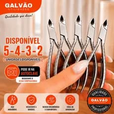 Kit 2-3-4-5 Unidades Alicate Para Unha Profissional Premium Cutícula Manicure Ferramenta Pedicure Esmaltacao