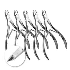 Alicate De Cutícula PROFISSIONAL Manicure Original Lâminas Em Aço Inox Pedicure Premium