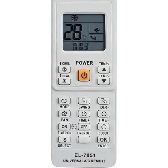 CONTROLE REMOTO UNIVERSAL AR CONDICIONADO LE-7428/LE-7429